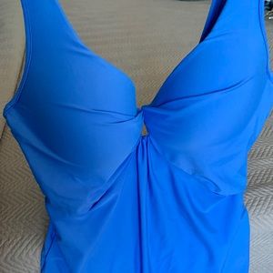 Shore Shapes Swim Dress Blue